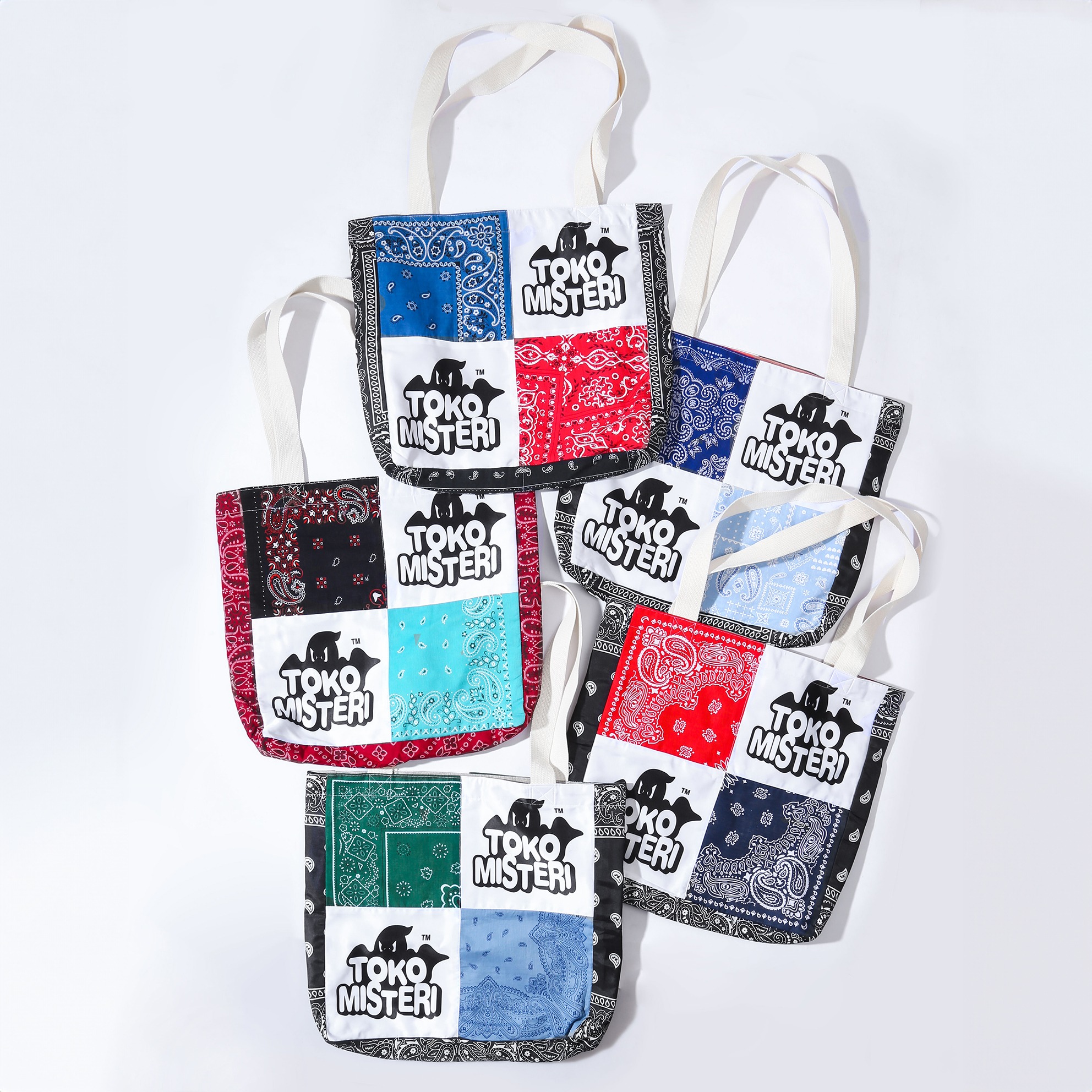Toko Misteri Bandana Tote Bag