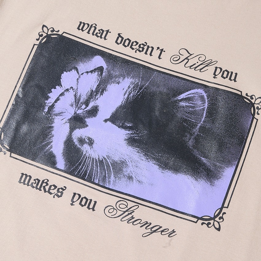 Toko Misteri x Tiny: Kitten T-shirt (Creme)