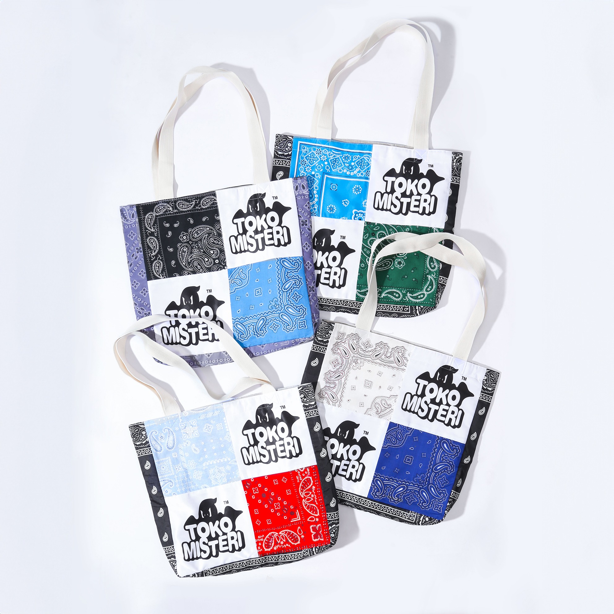 Toko Misteri Bandana Tote Bag