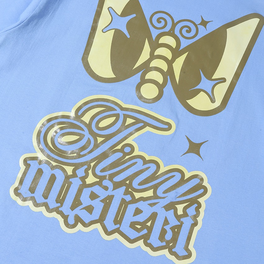 Toko Misteri x Tiny: Kitten T-shirt (Sky Blue)