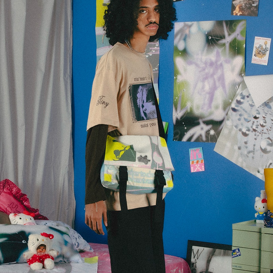 Toko Misteri x Tiny: Angry Cat Postman Bag
