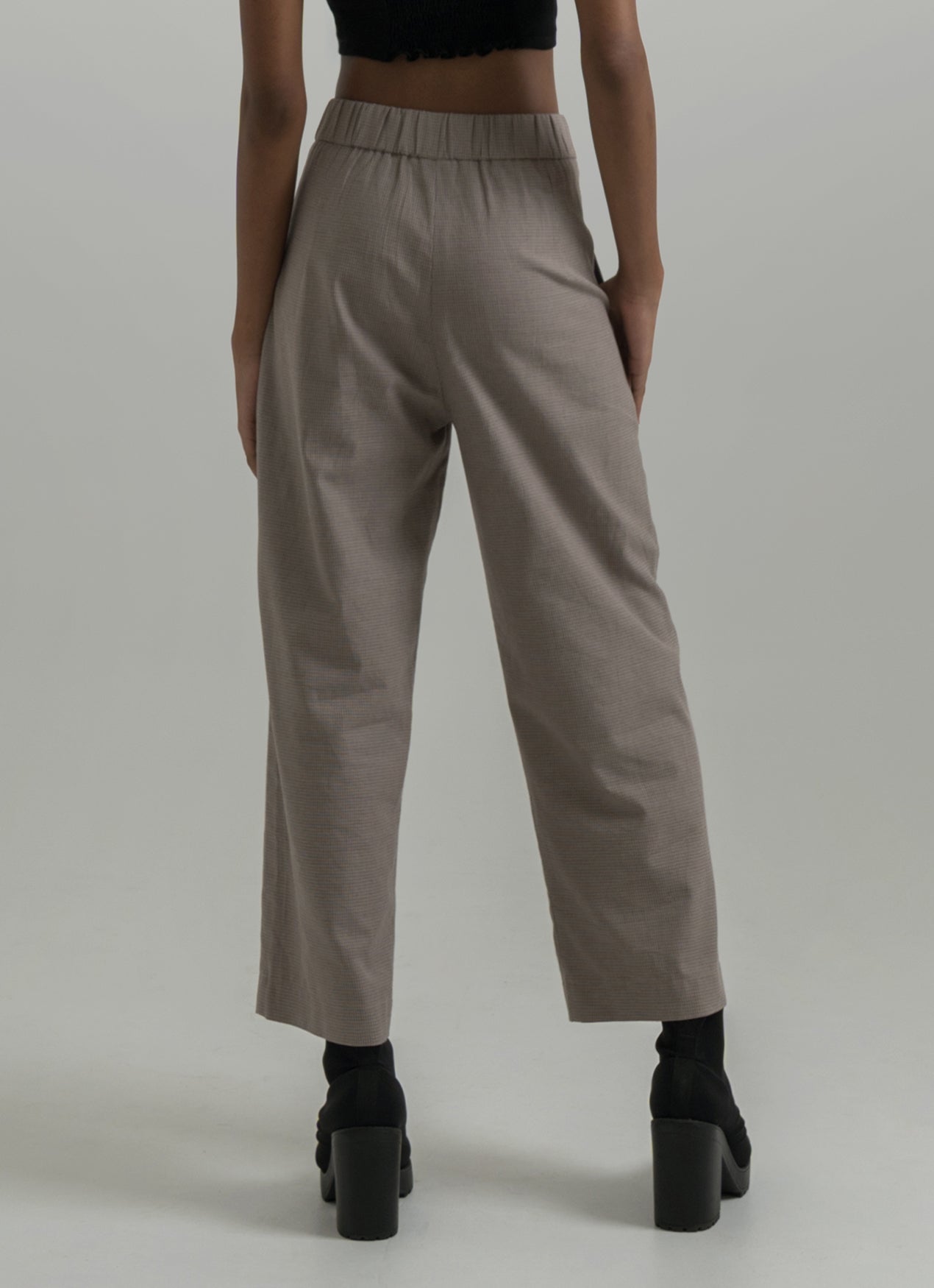 Nao Pants in Checkered