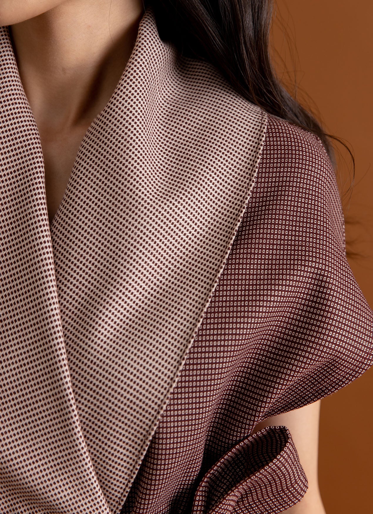 Kala Outer in Maroon