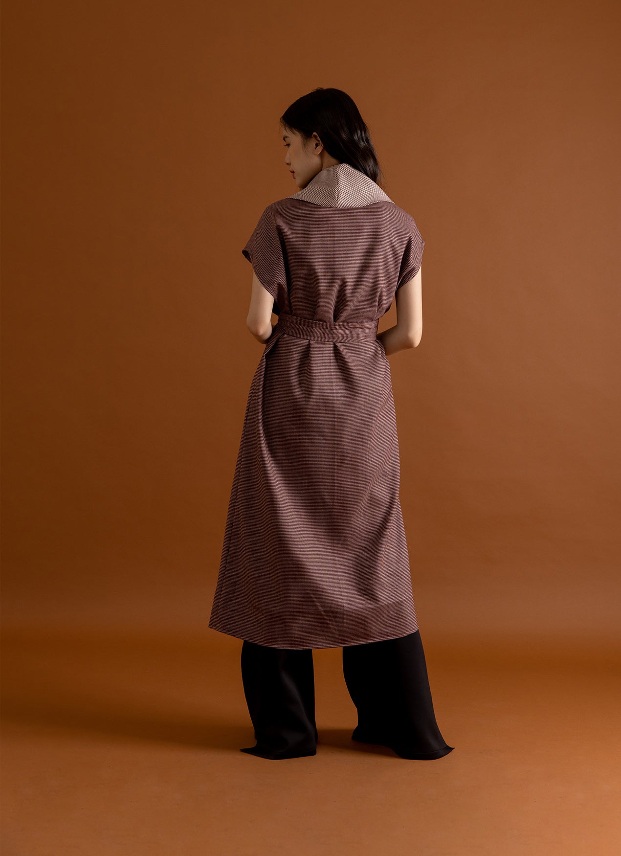 Kala Outer in Maroon