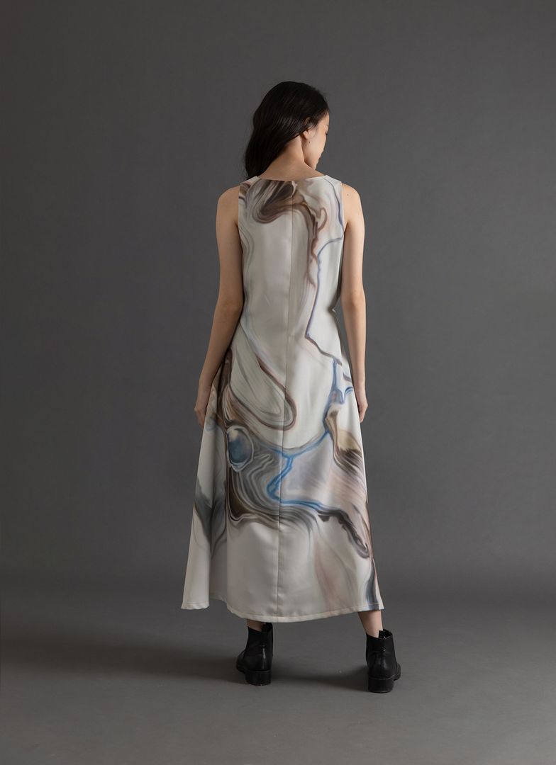 Axis Marbled Dress