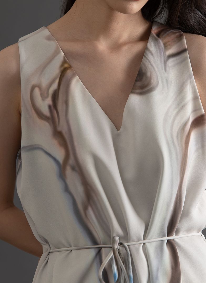 Axis Marbled Dress