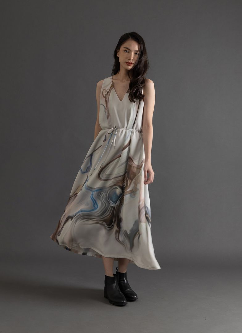 Axis Marbled Dress