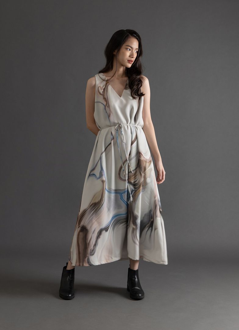 Axis Marbled Dress