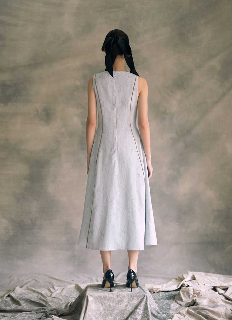 Callista Panelled Dress (XS only)