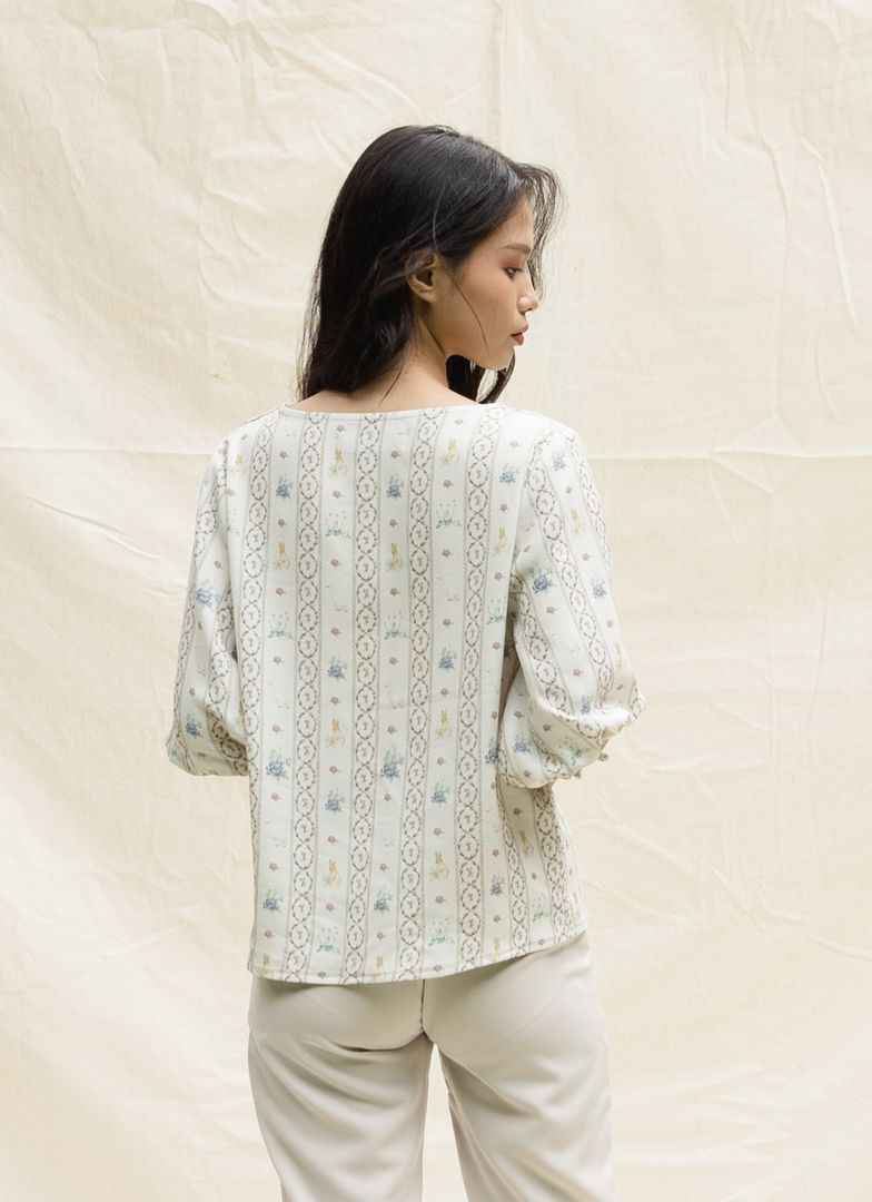 Merryl Blouse in Stripes
