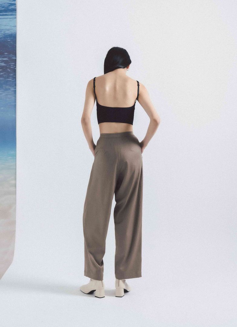 Ara Pants in Brown