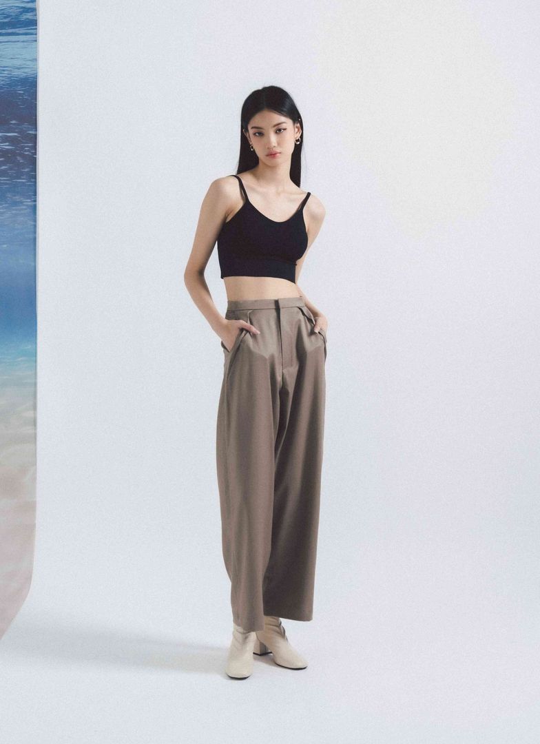 Ara Pants in Brown
