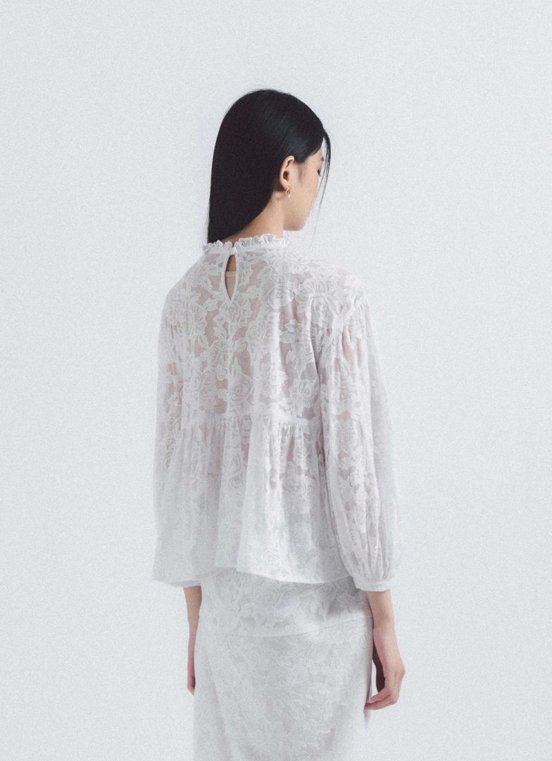 Petal Lace Blouse