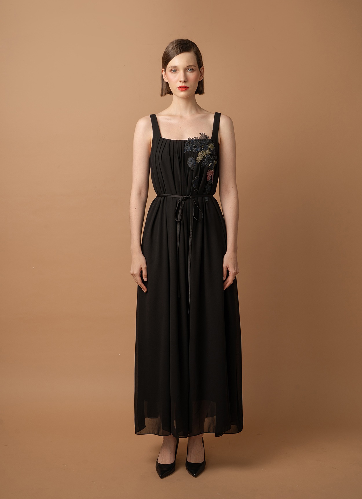 Bailey Long Black Dress