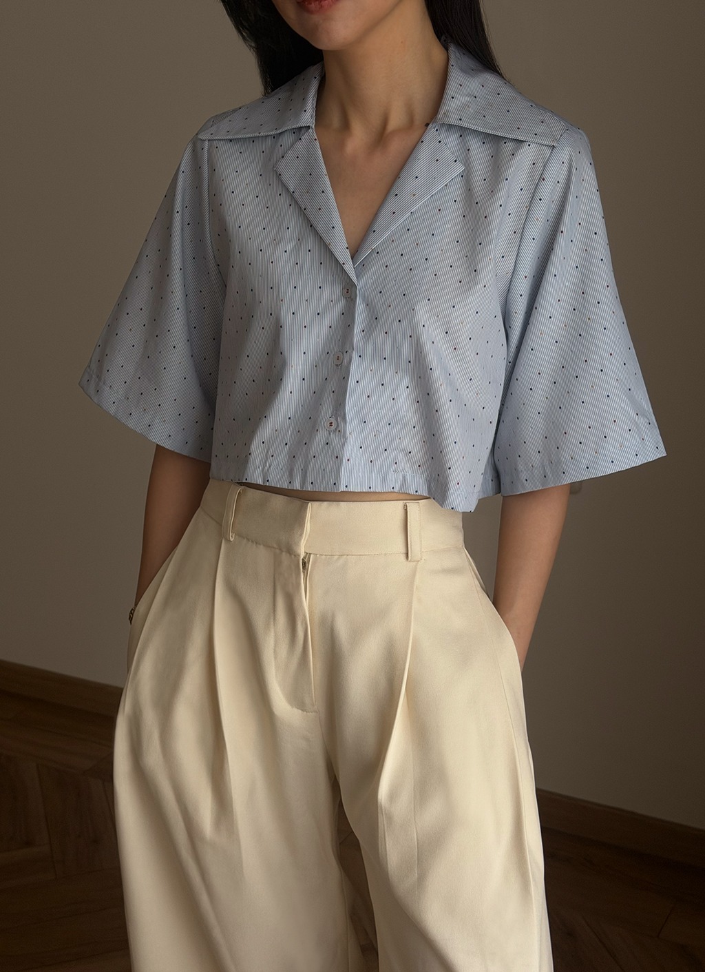 Cruise Cropped Shirt