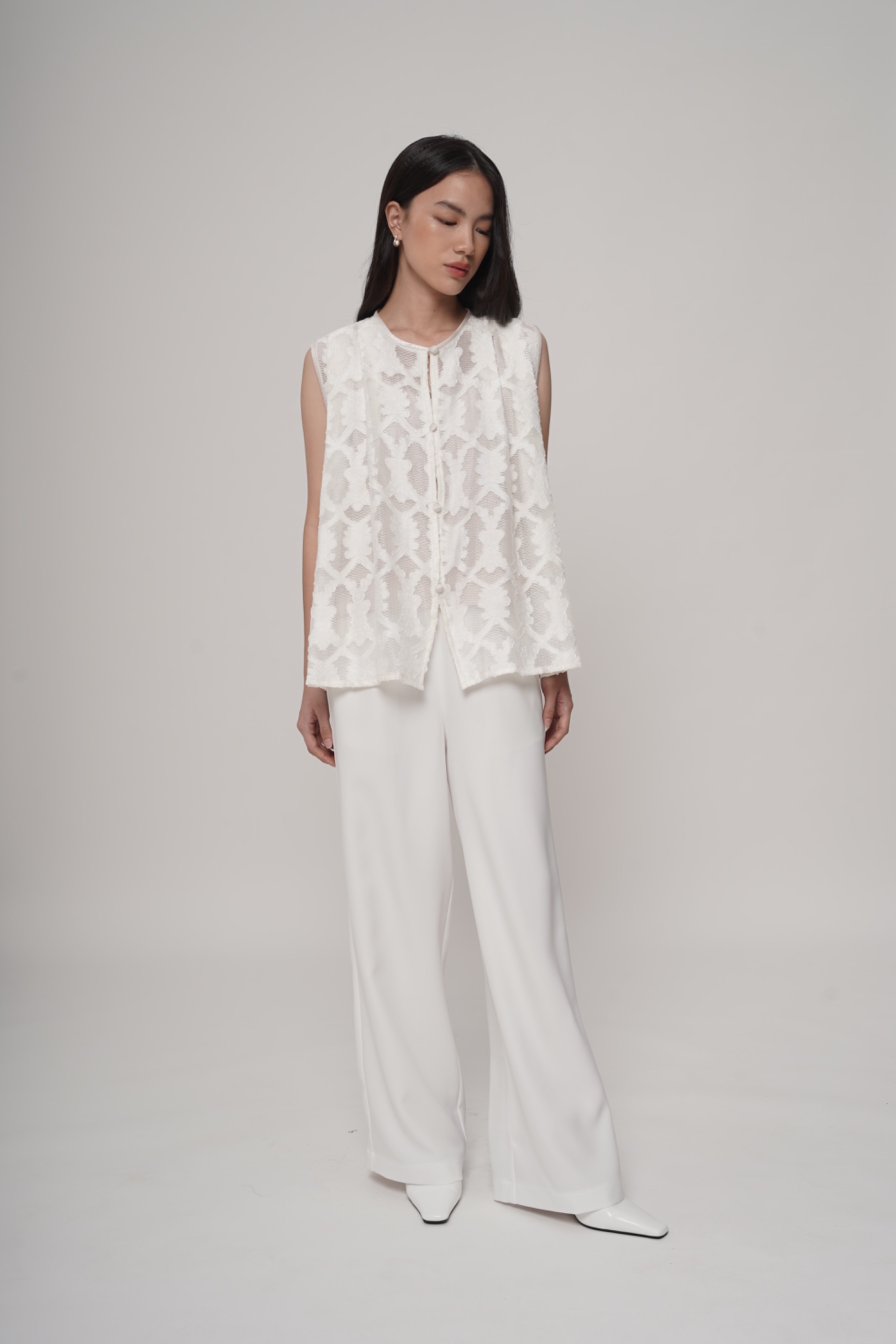 Cecile Lace Top