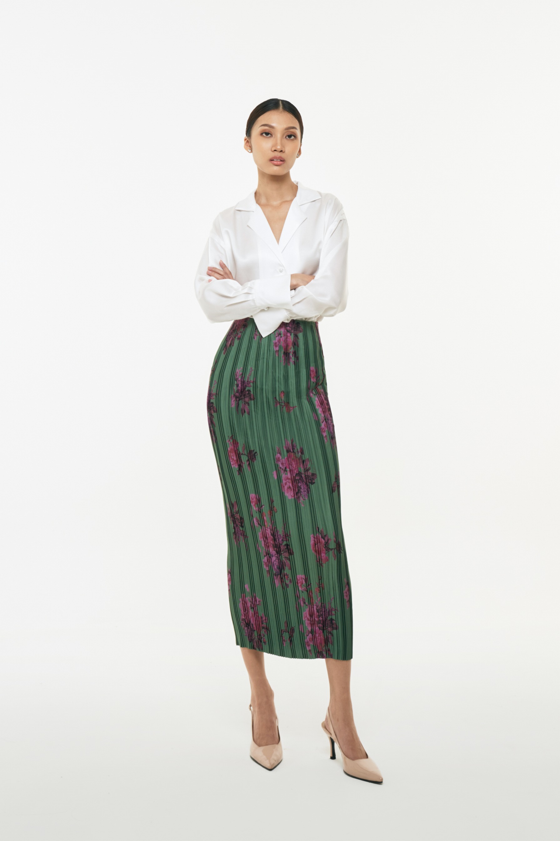 Rola Skirt in Green