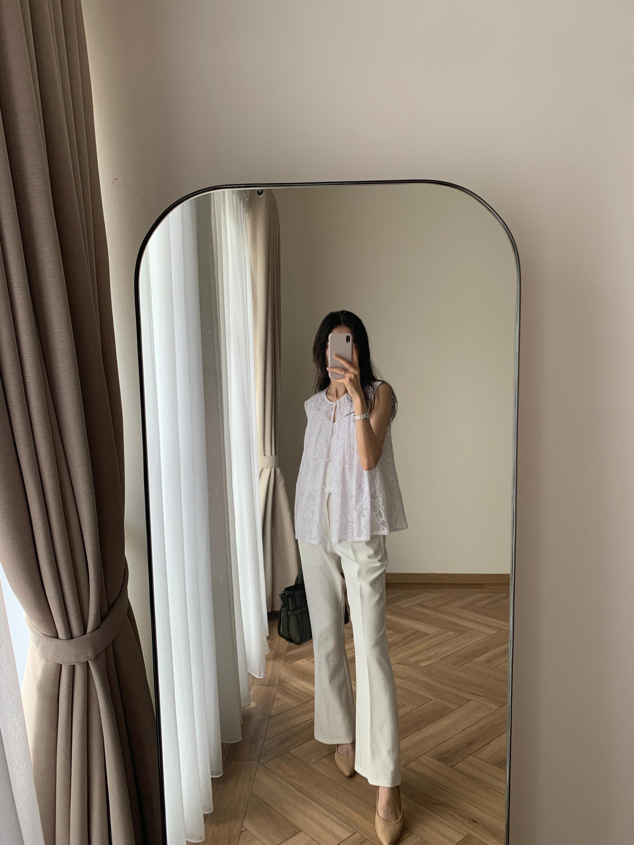 Cerise Blouse in White