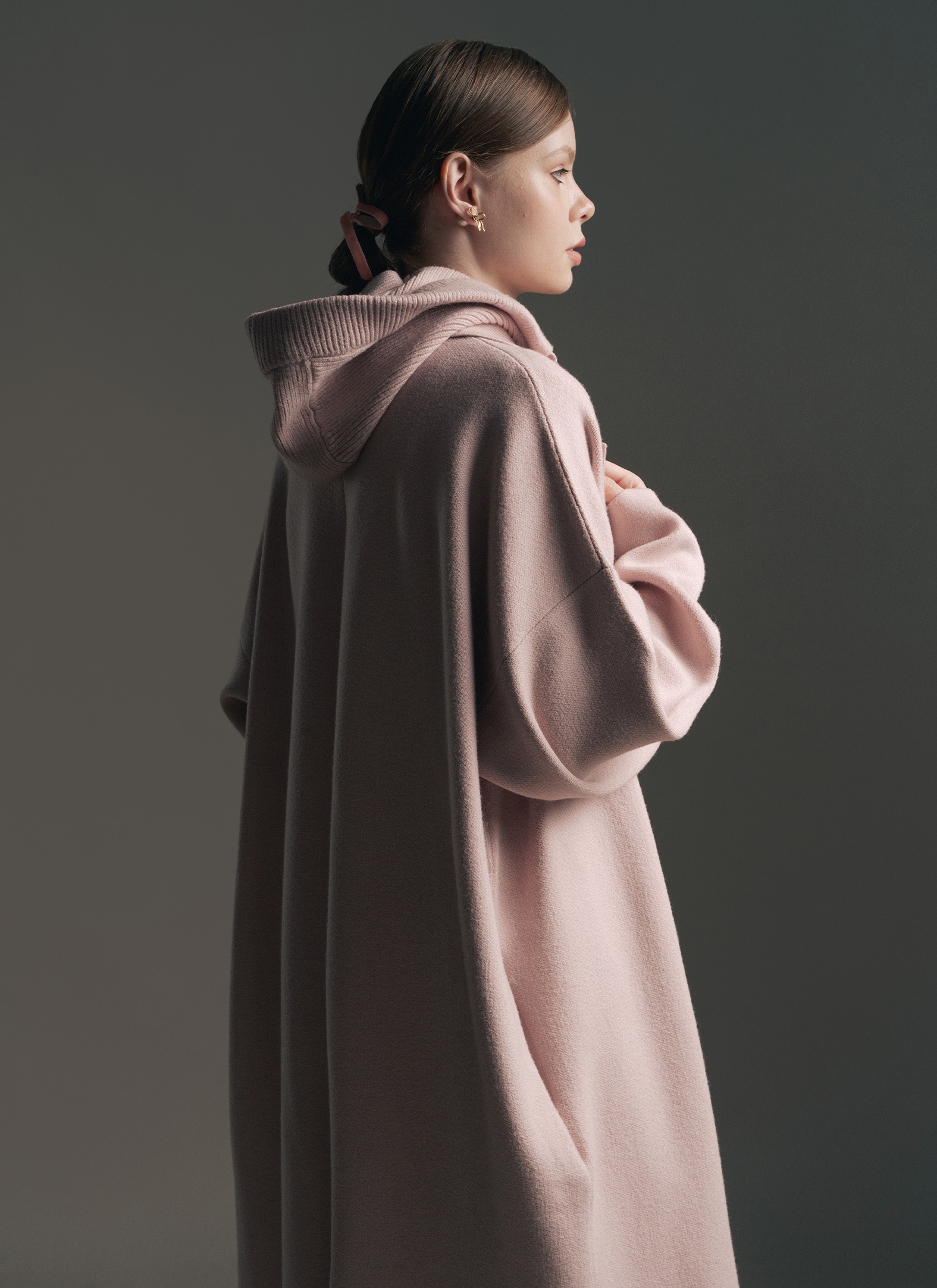 Ashley Coat and Balaclava in Lilac