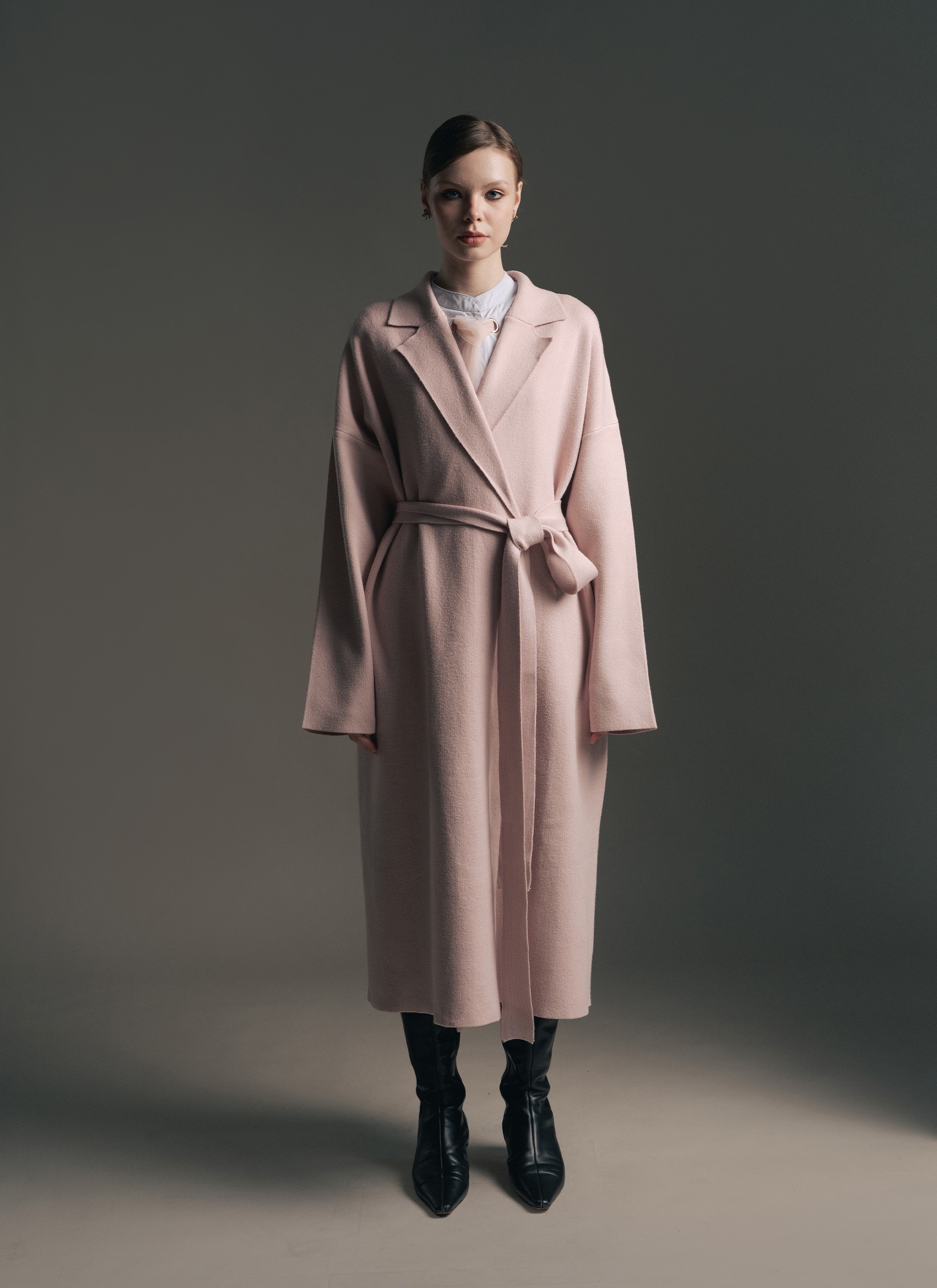 Ashley Coat and Balaclava in Lilac