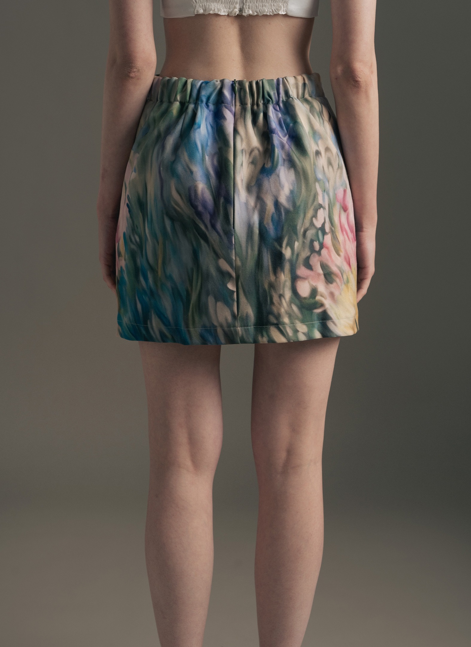 Ava Mini Skirt in Print