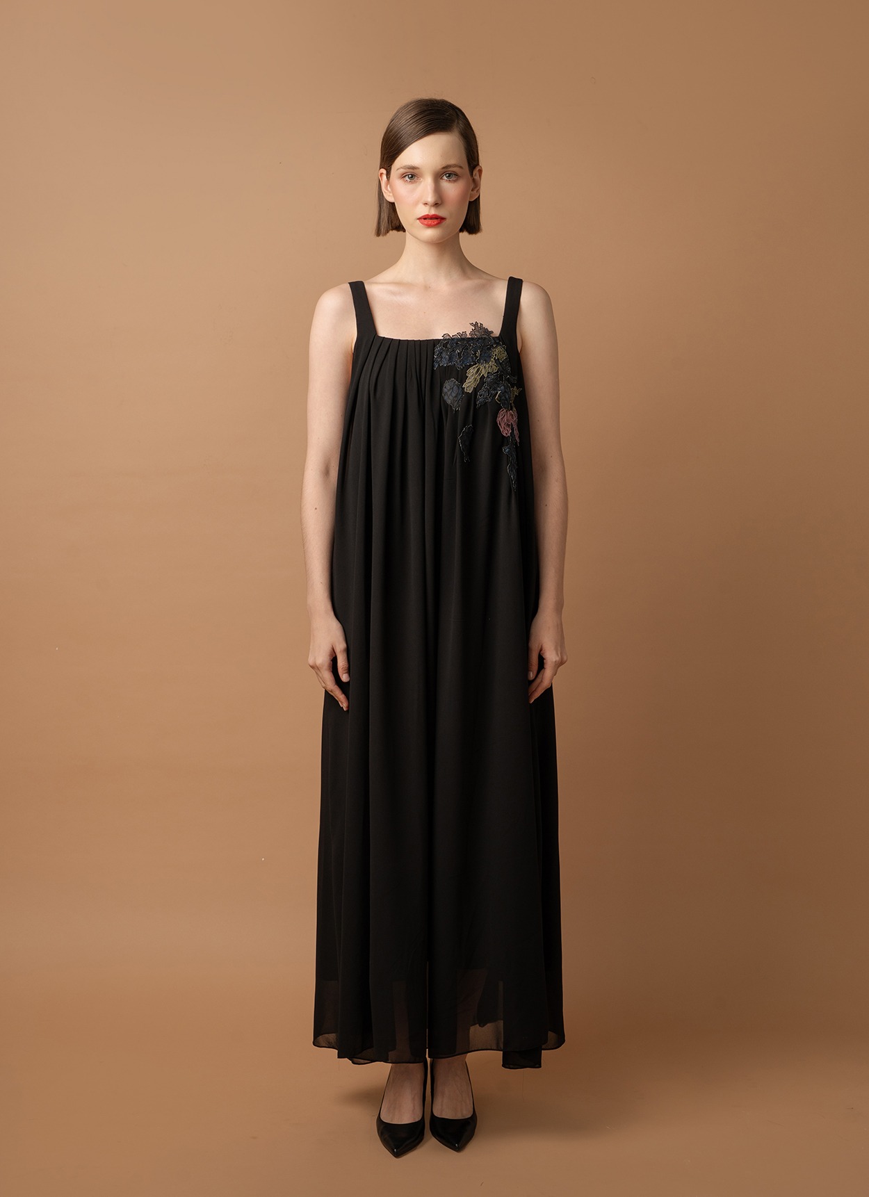 Bailey Long Black Dress