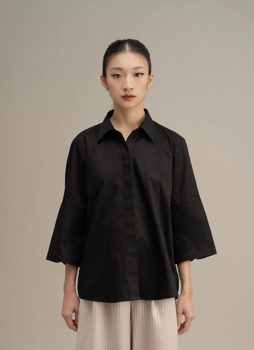 Image of Carlos Shirt in Black