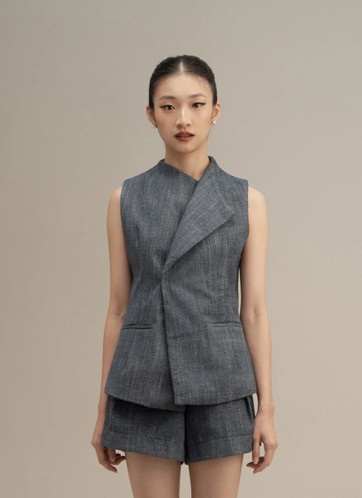 Image of Aryna Denim Vest
