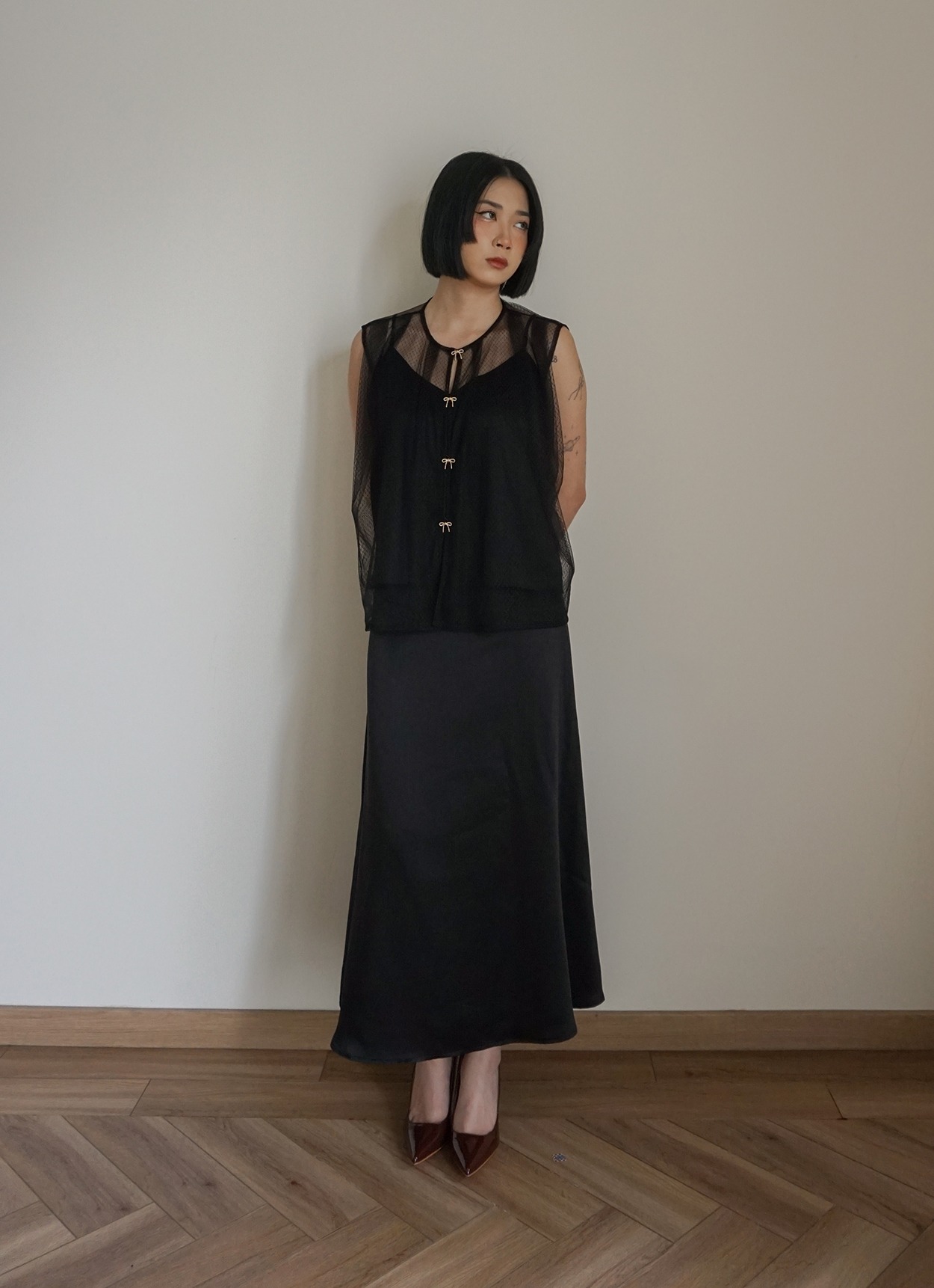 Cally Blouse in Black