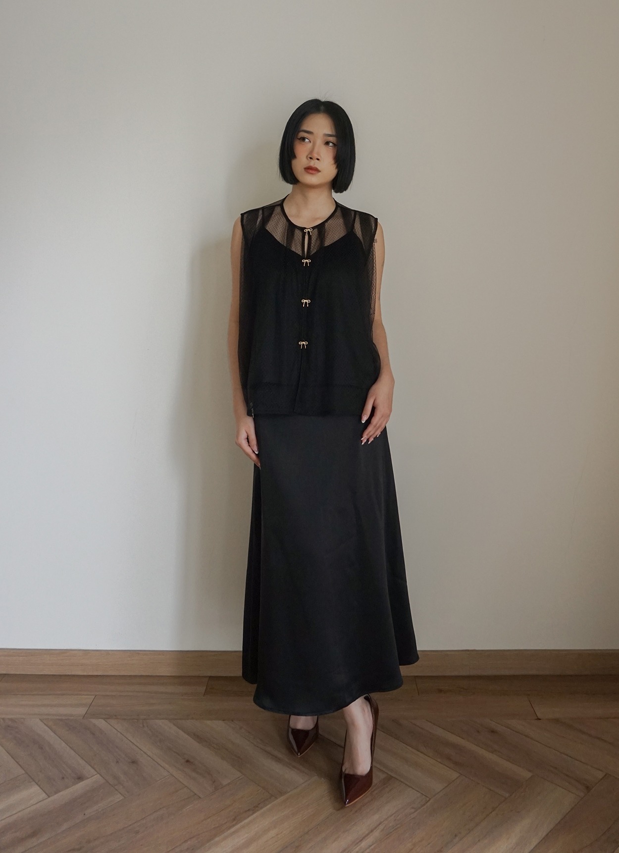 Cally Blouse in Black
