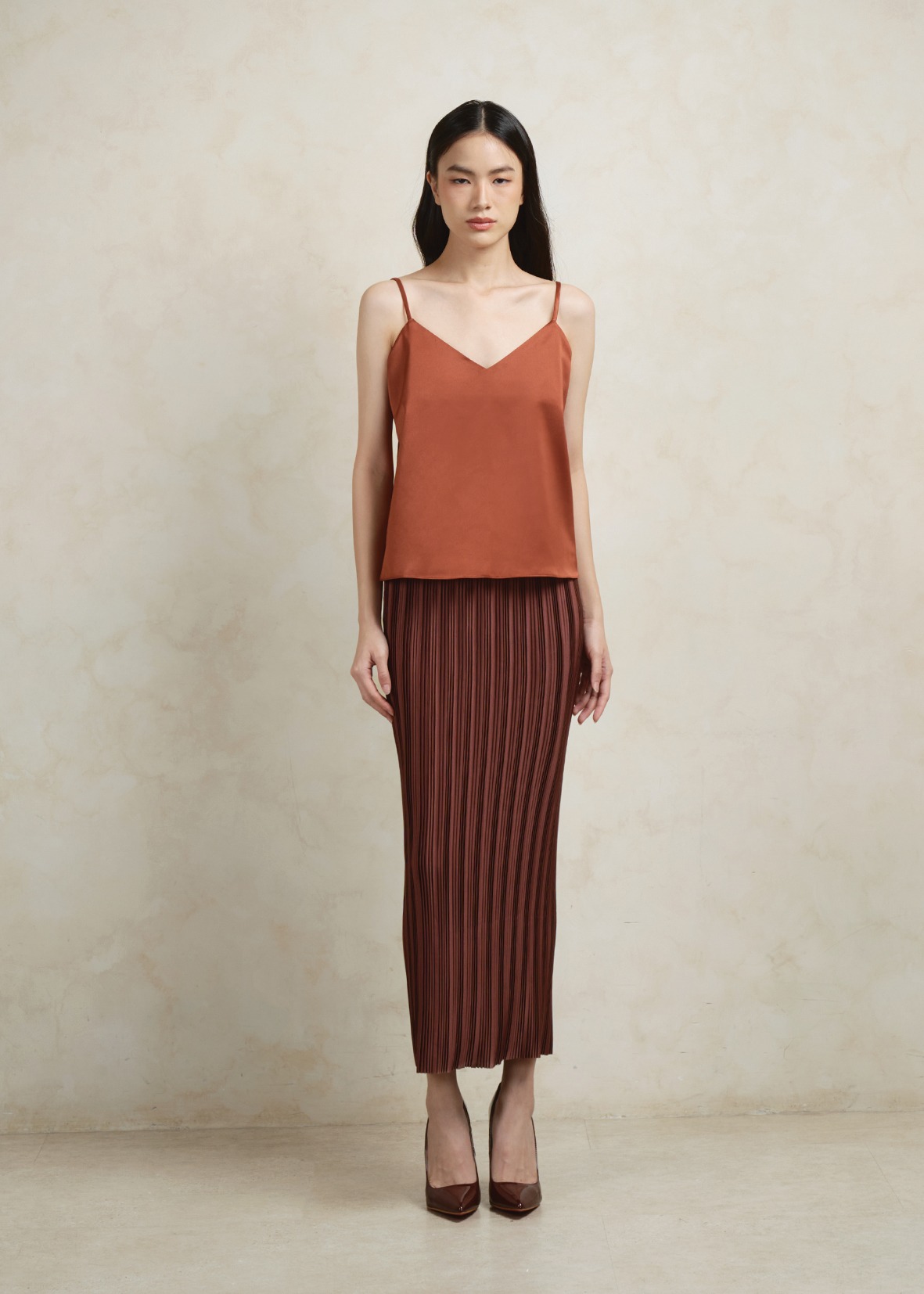 Celia Blouse in Terracota (PO for 14 days)