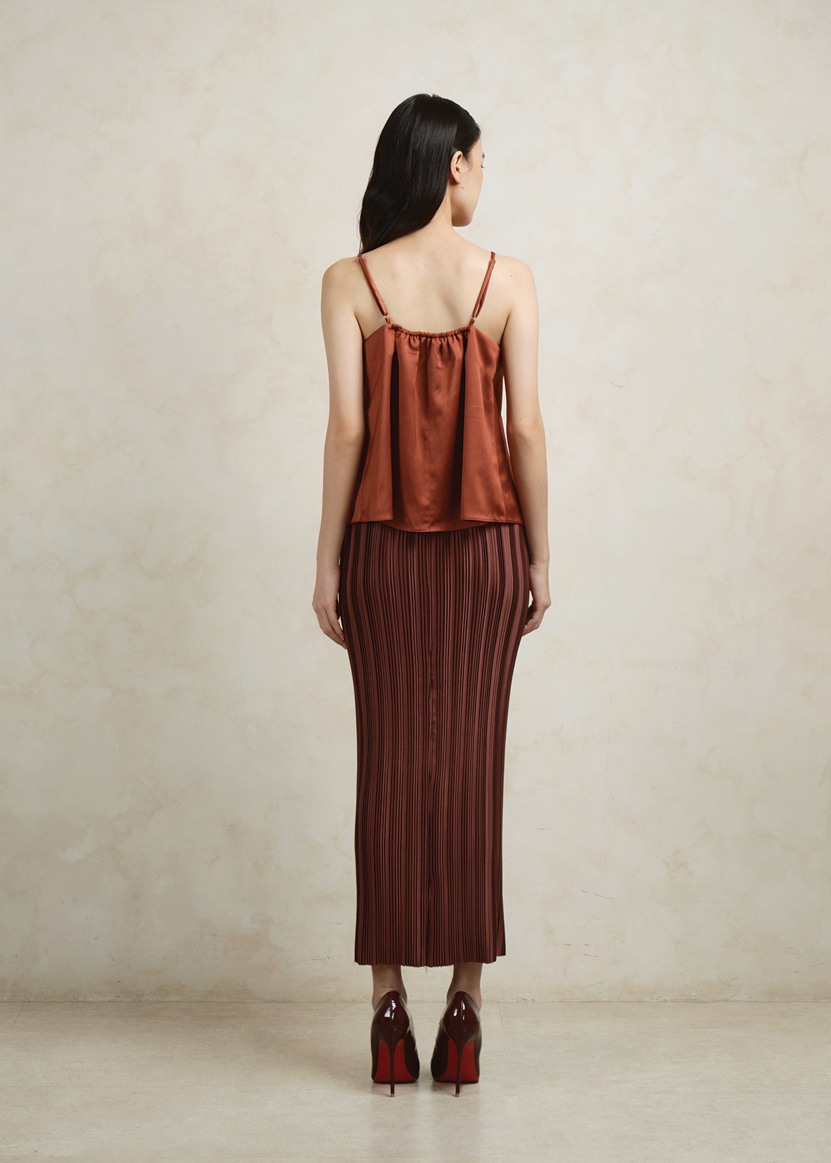 Celia Blouse in Terracota (PO for 14 days)