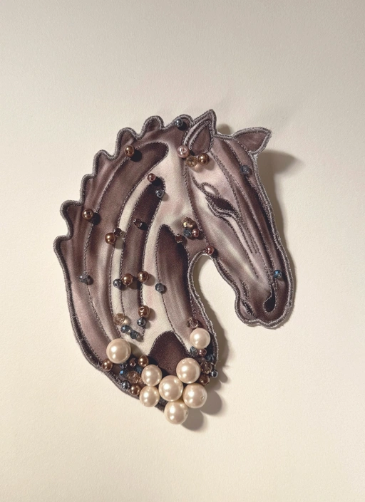 Image of Cheval Brooch (PO for 10 days)