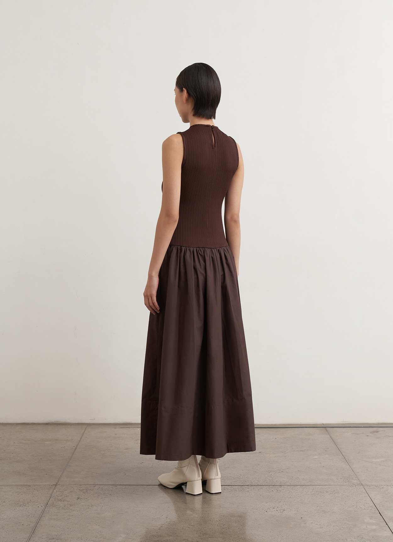 Cleo Dress in Espresso