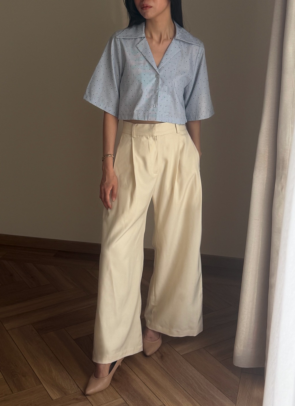 Cruise Cropped Shirt