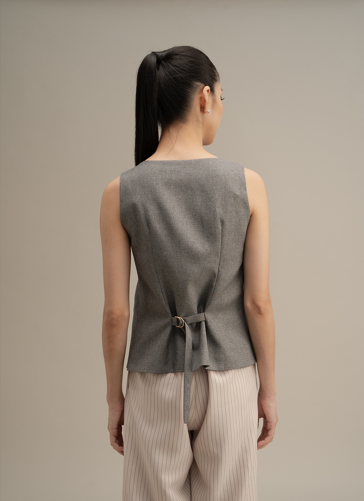 Maddison Grey Vest