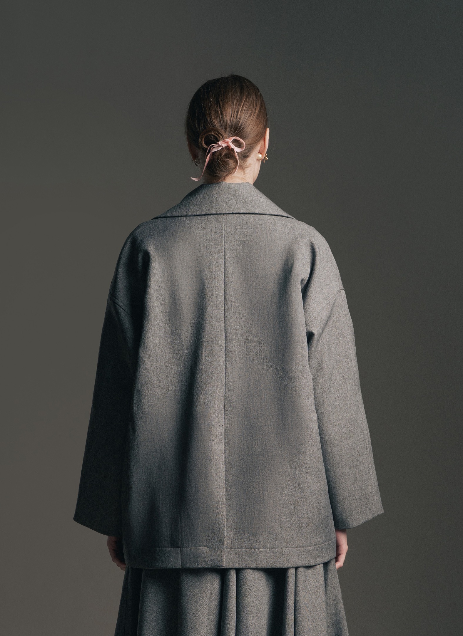 Jade Jacket in Grey