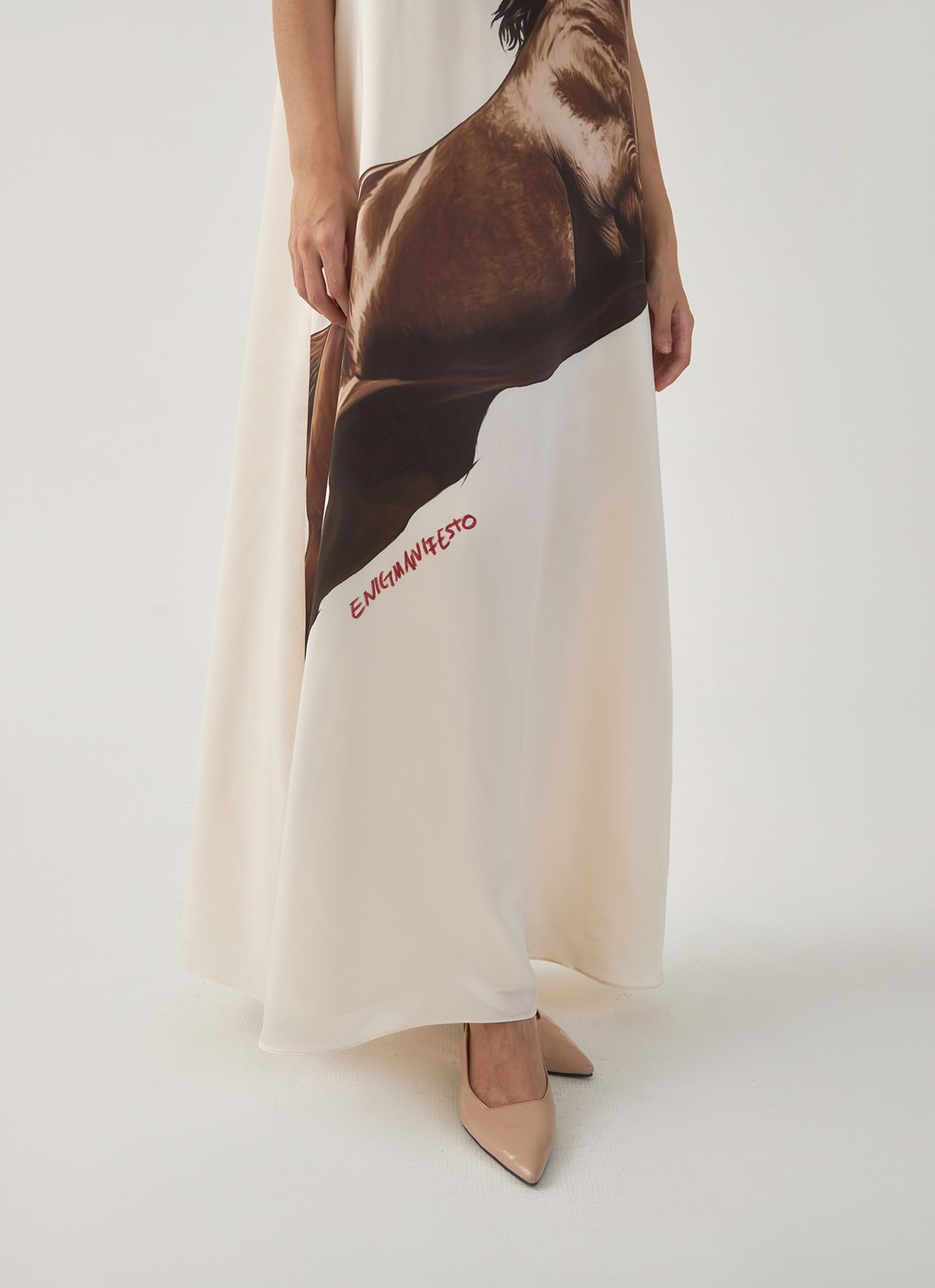Horse Long Dress in Prints (PO for 5 days)