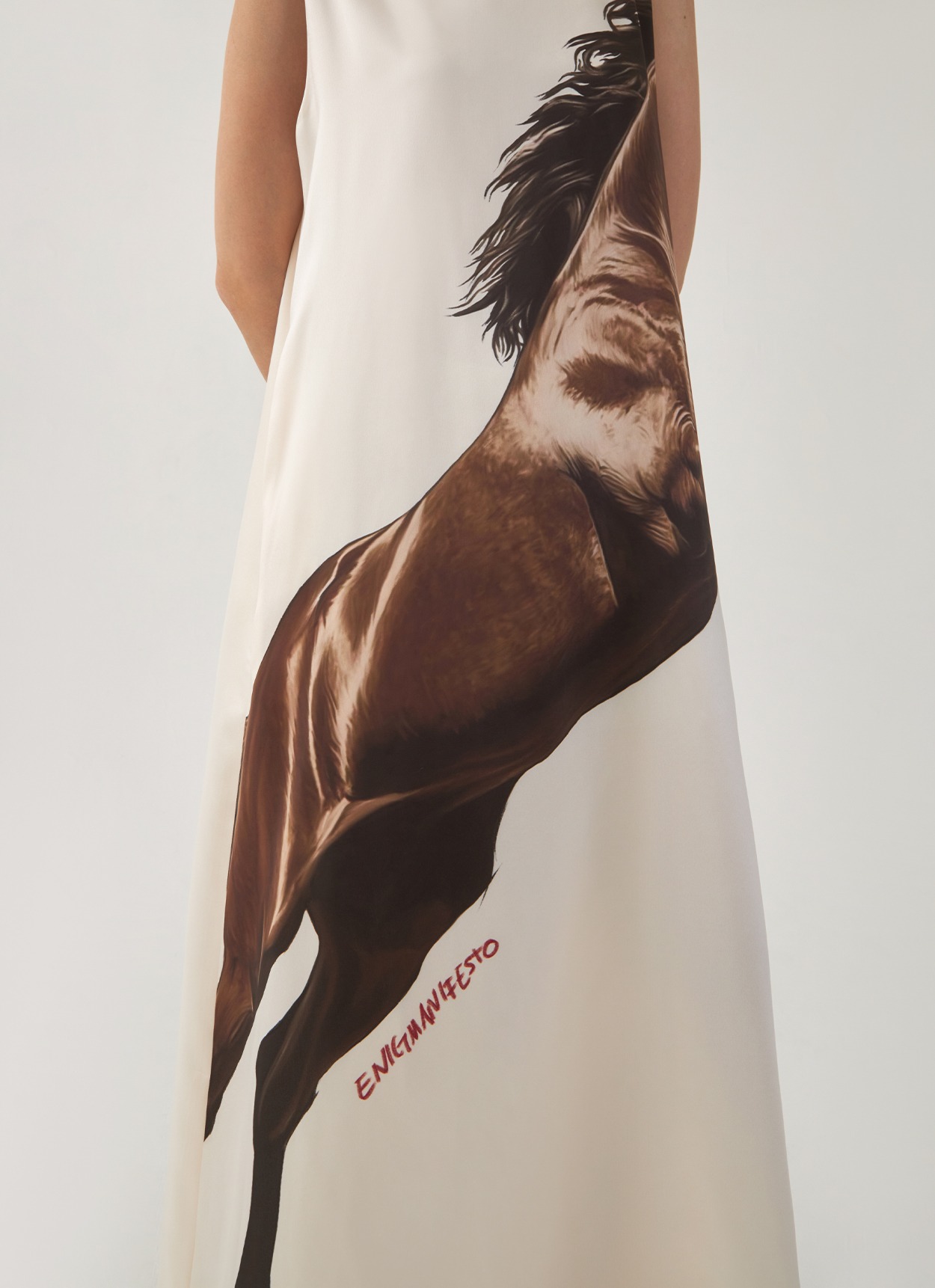 Horse Long Dress in Prints (PO for 5 days)