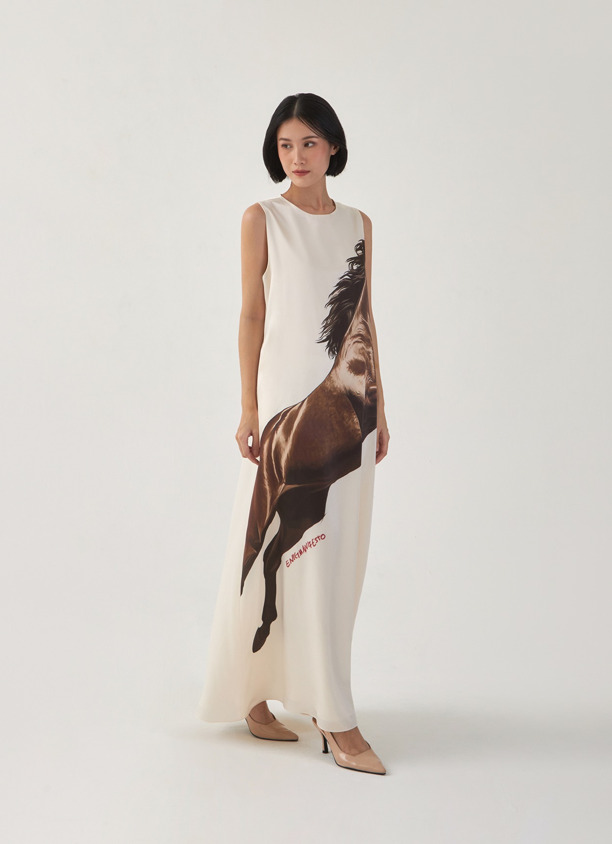 Horse Long Dress in Prints (PO for 5 days)