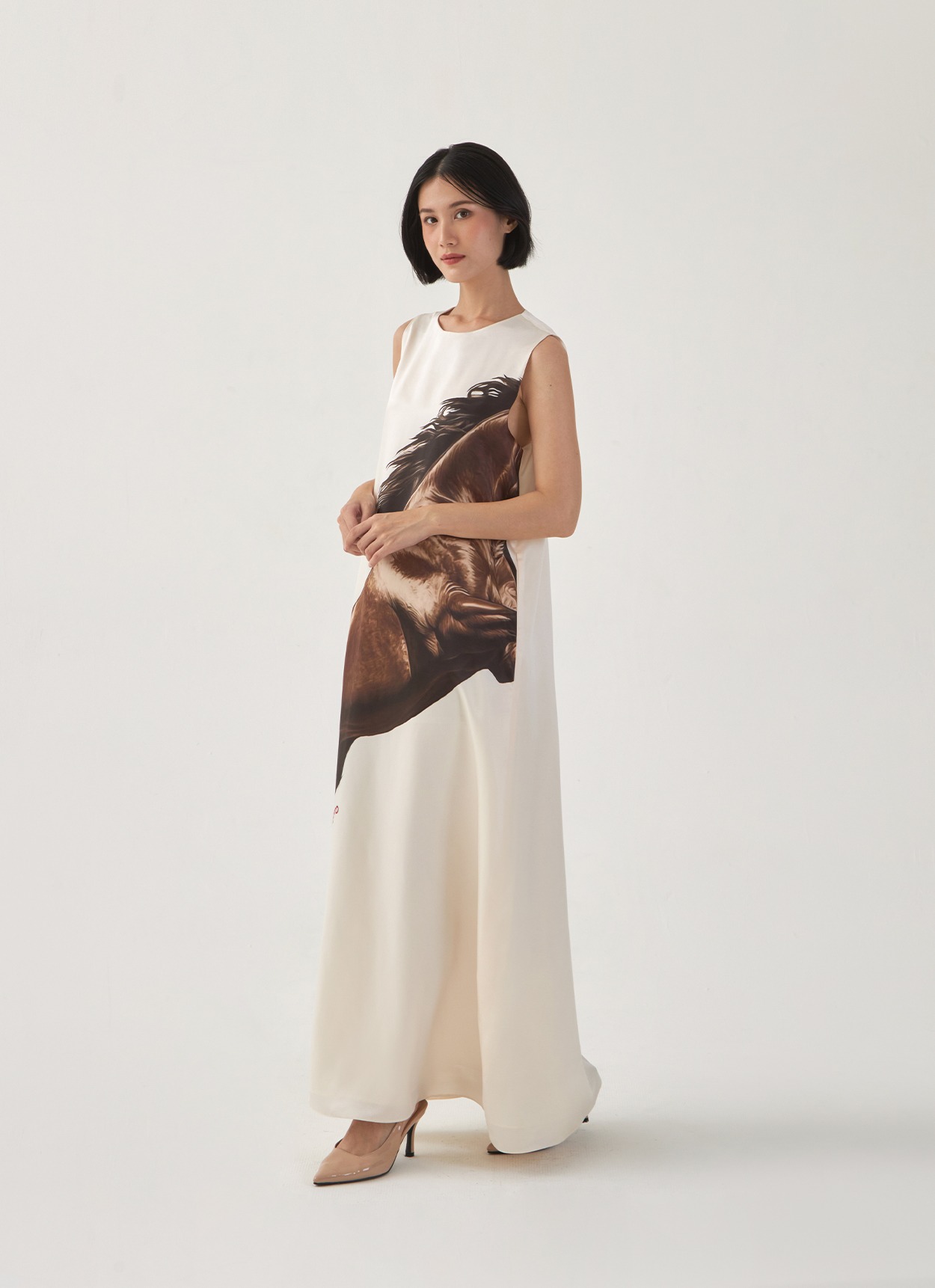 Horse Long Dress in Prints (PO for 5 days)