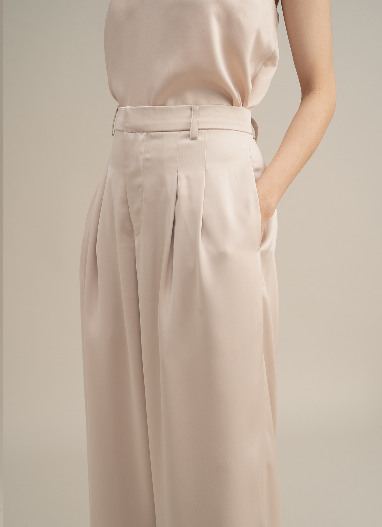 Elena Sateen Pants