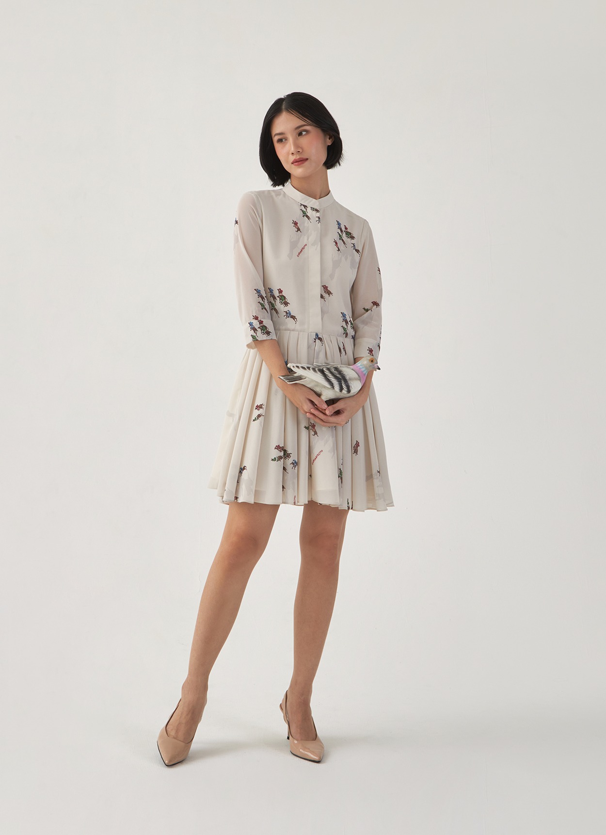Harriot Mini Dress in Prints