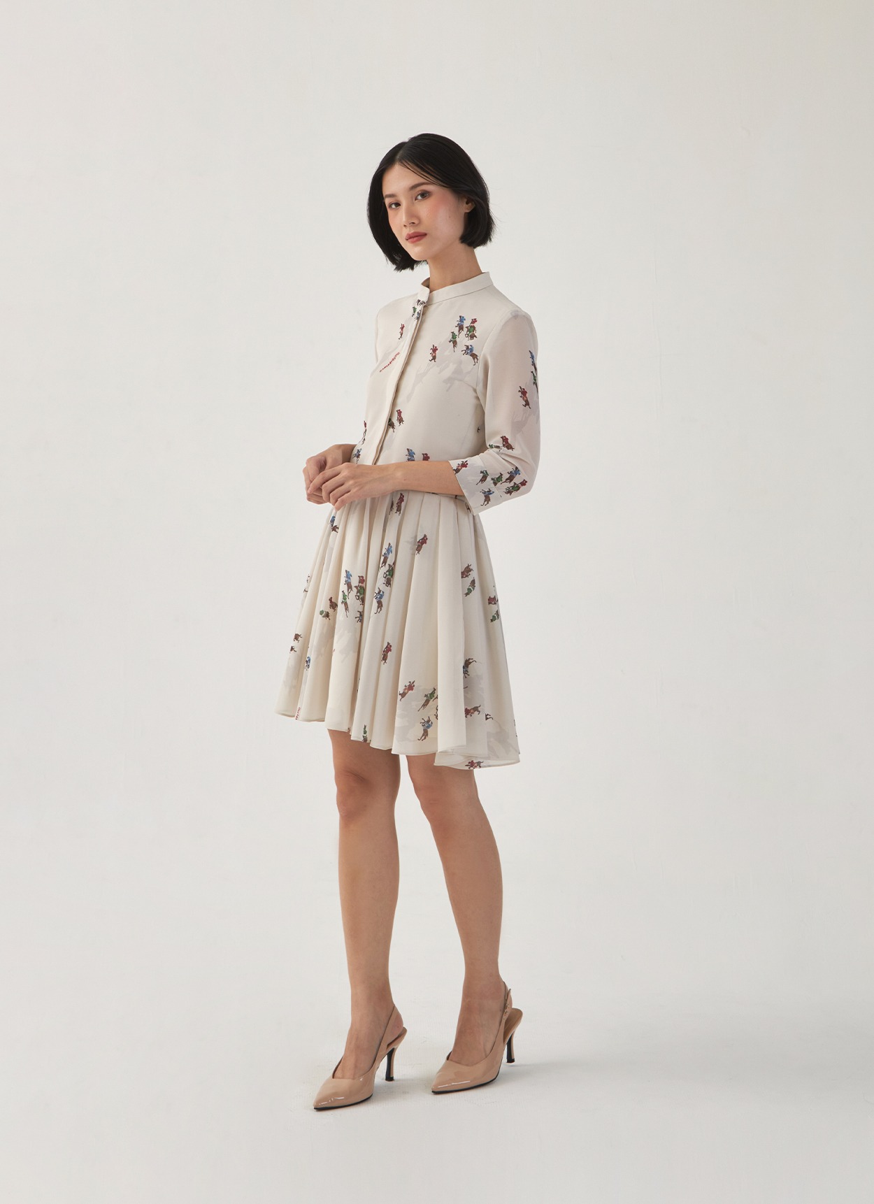 Harriot Mini Dress in Prints