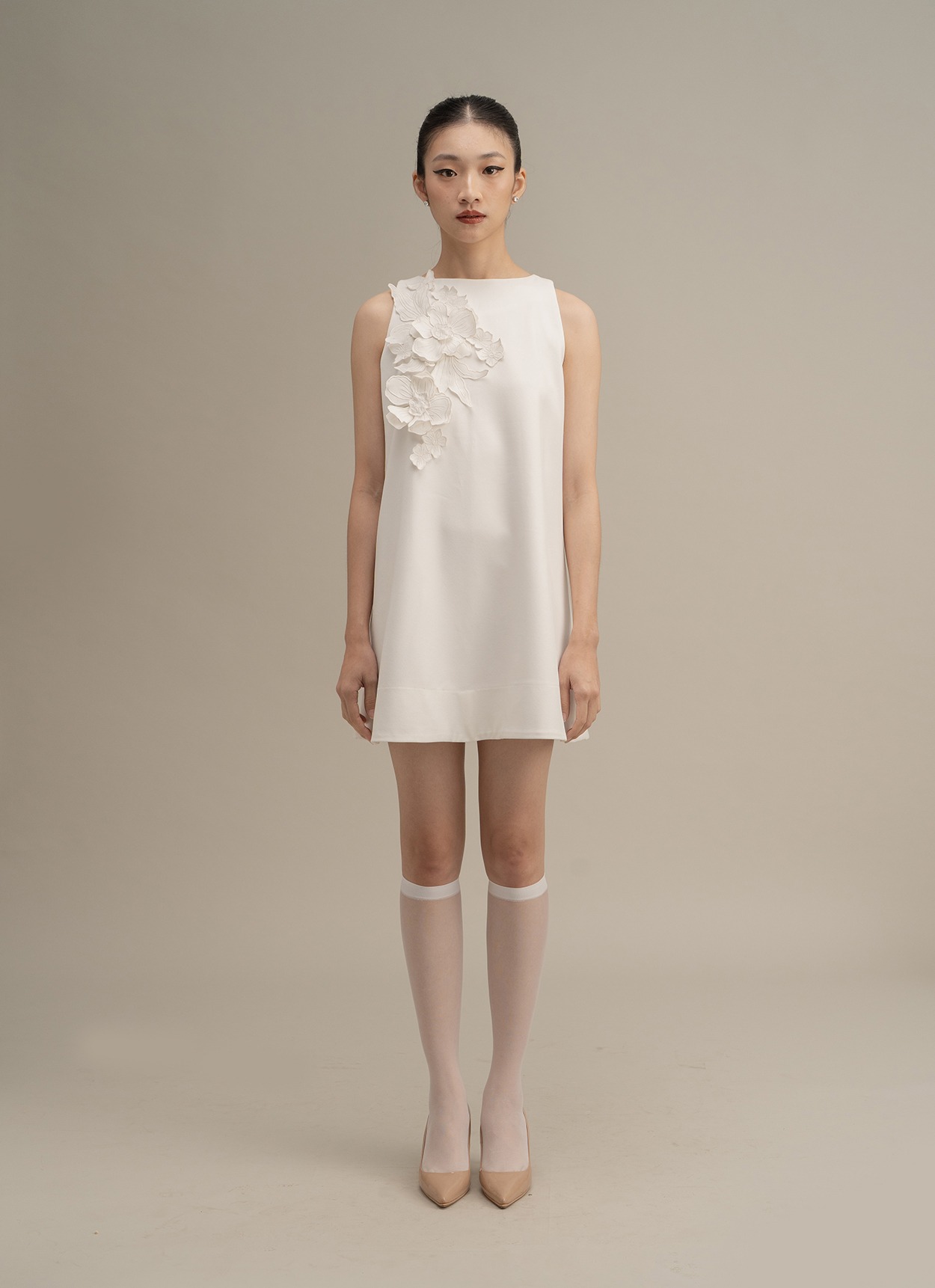 Coco Dress in White