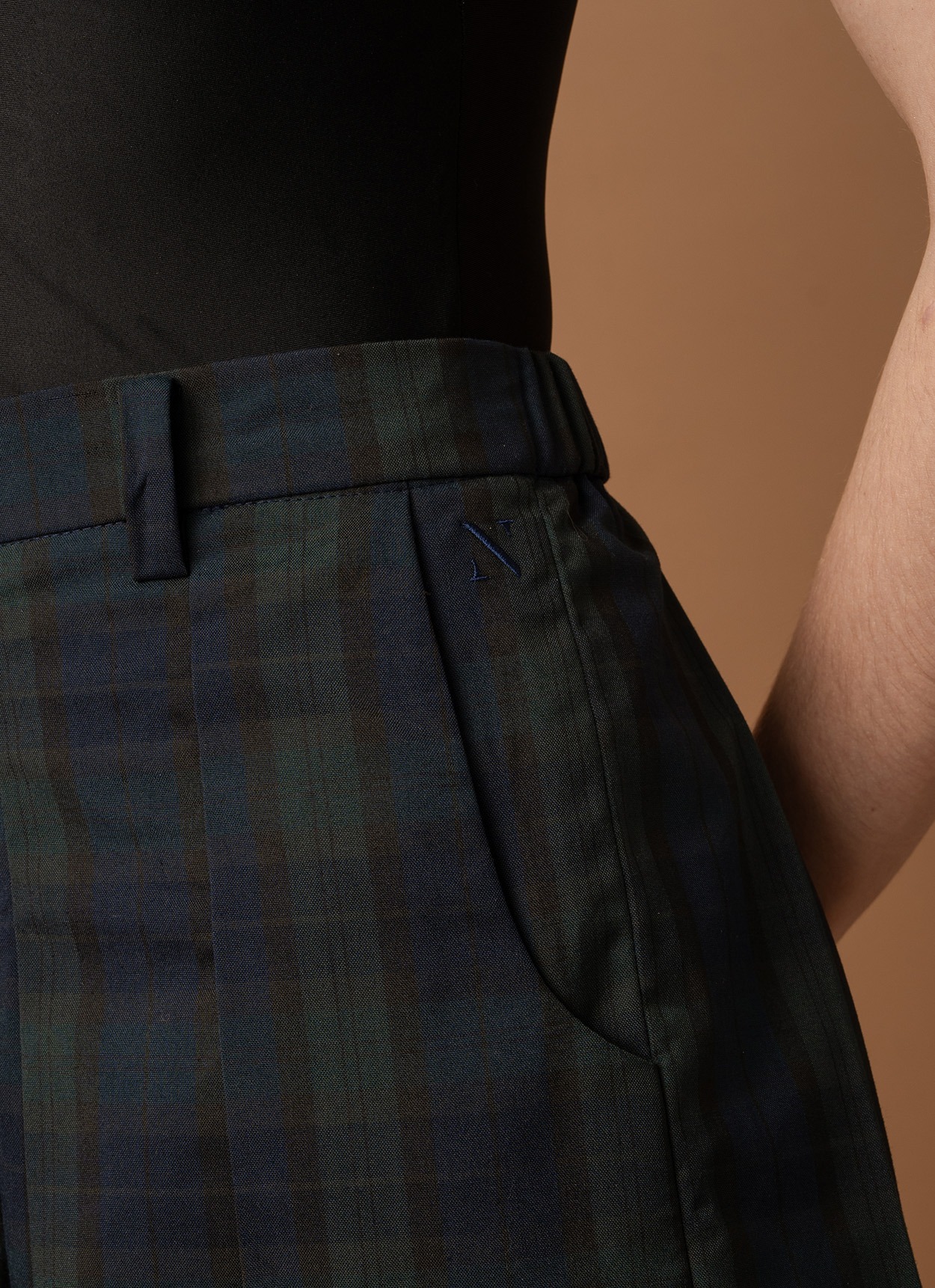 Penelope Skort in Scottish Plaid