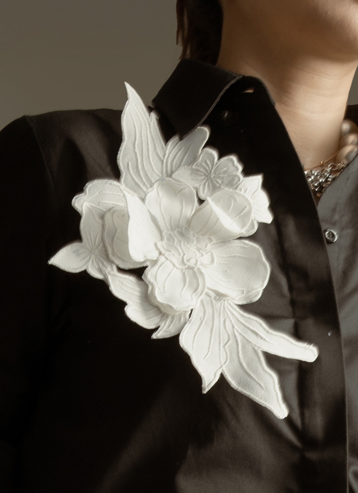 Peony Brooch