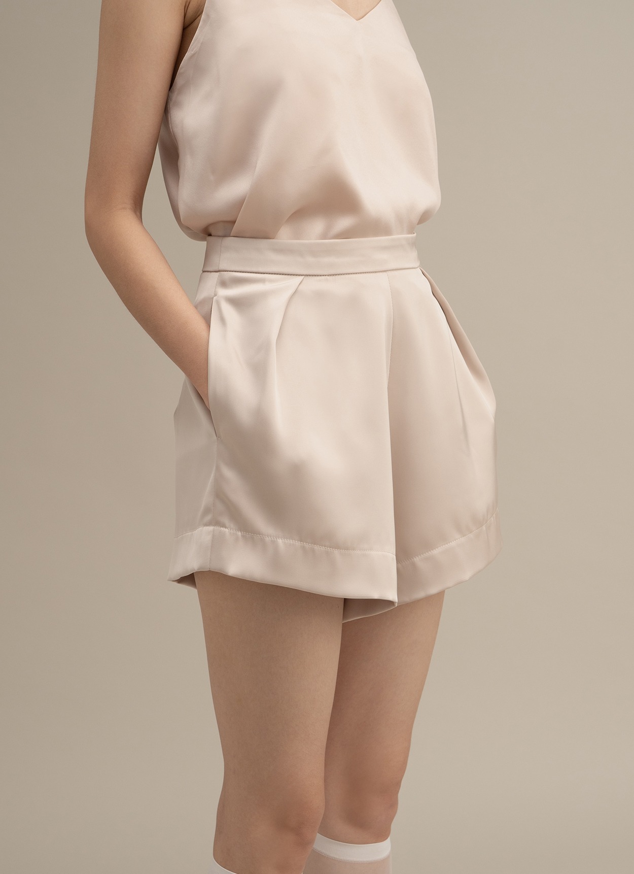 Clara Sateen Shorts