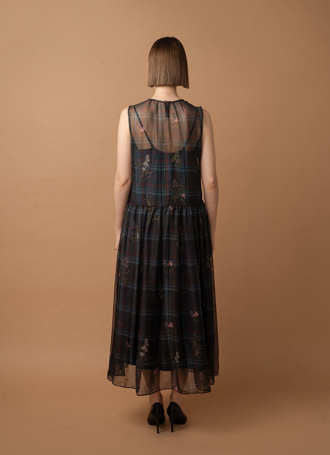 Plaid Botanica Sheer Set