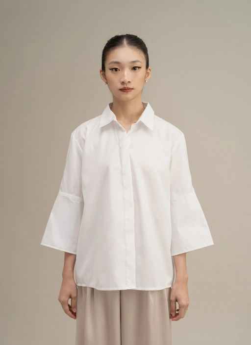 Image of Carlos Shirt in White